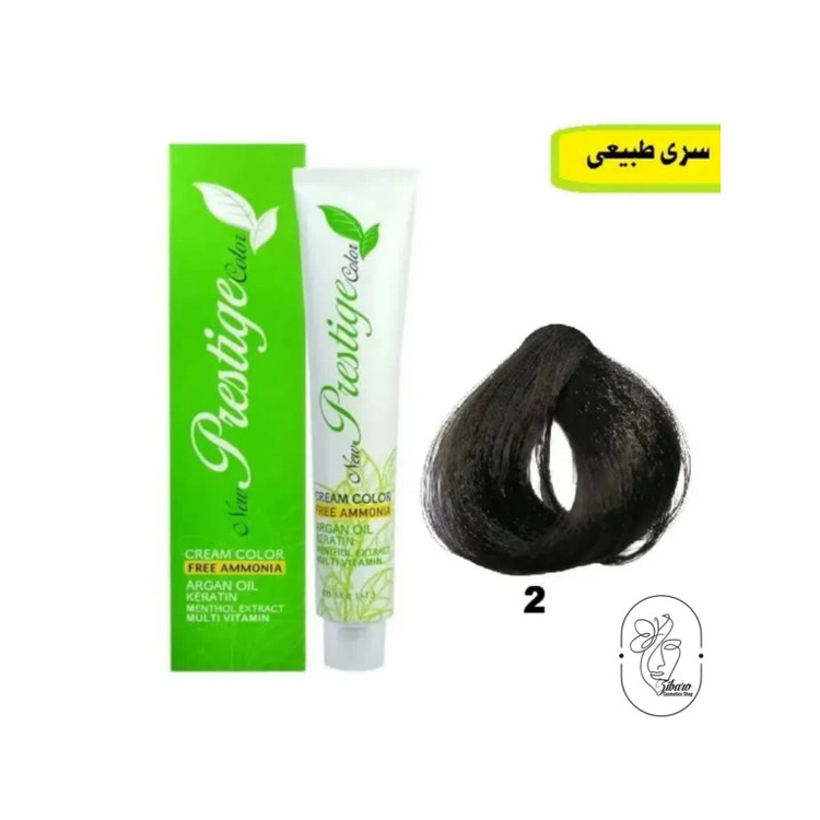 رنگ موی پرستیژ بدون آمونیاک طبیعی