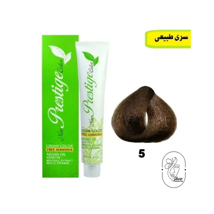 رنگ موی پرستیژ بدون آمونیاک طبیعی