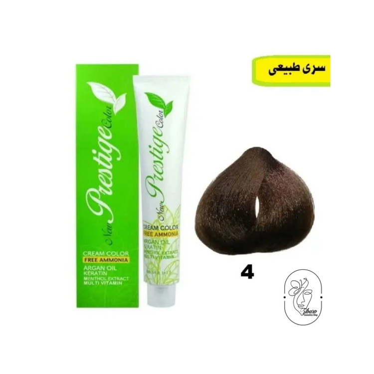 رنگ موی پرستیژ بدون آمونیاک طبیعی